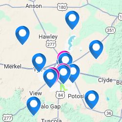 Abilene area dual sport map
