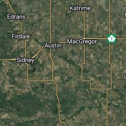 star to Hartney (for Mileage)