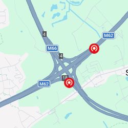 M62/M60 WB Jct 18-17 FC