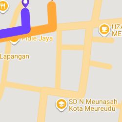 RUTE KARNAVAL ULANG TAHUN PIDIE JAYA