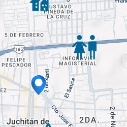 Mapa demográfico de Municipios del Istmo de Tehuantepec  