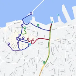 HERAKLION WALKING MAP