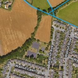 Map of all roads in farm