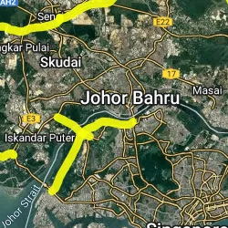 Planned highways in singapore strait region within next 20 years