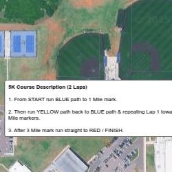 5K Course Map