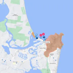 Map of Sites Visited
