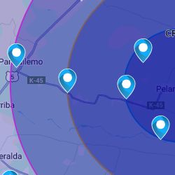 MAPA RADIO PELARCO