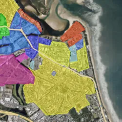 Land use map of Maroochydore