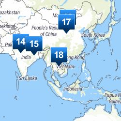 возвышенностей, плато и гряд