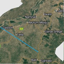 Map of Taraba