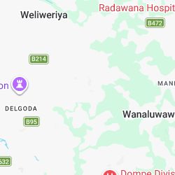 srilanka map