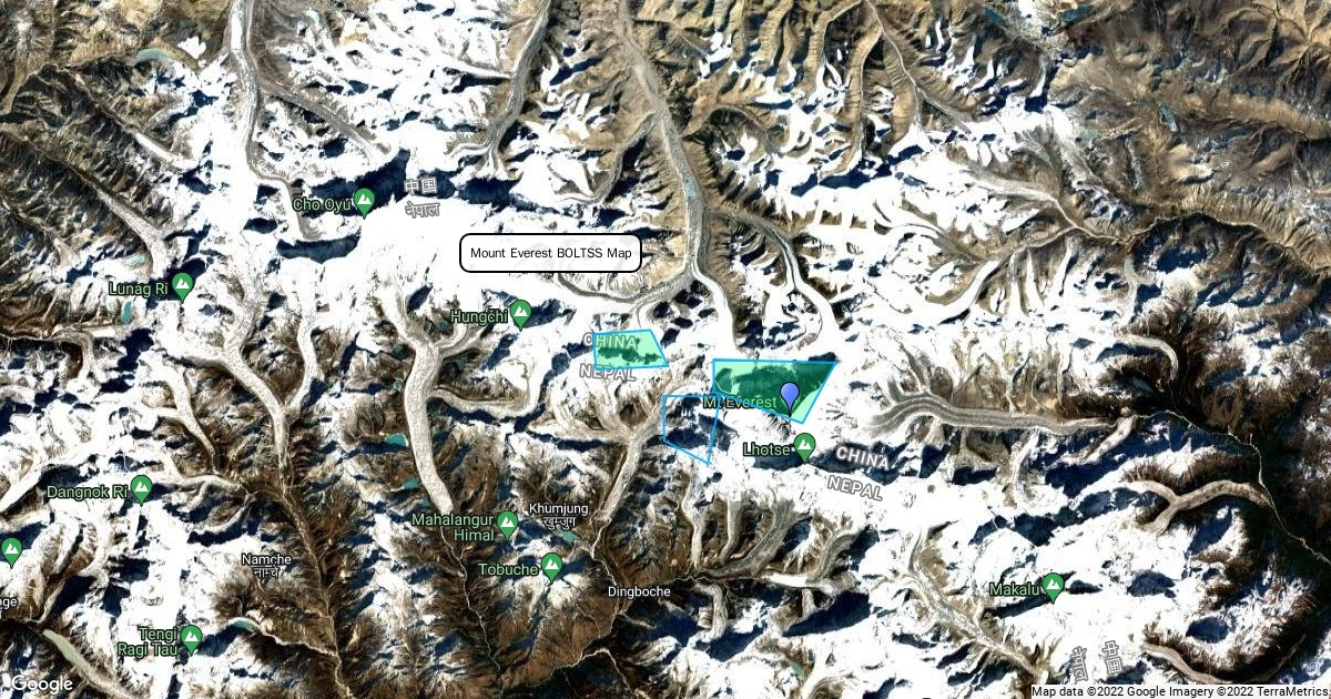 Mount Everest BOLTSS Map : Scribble Maps