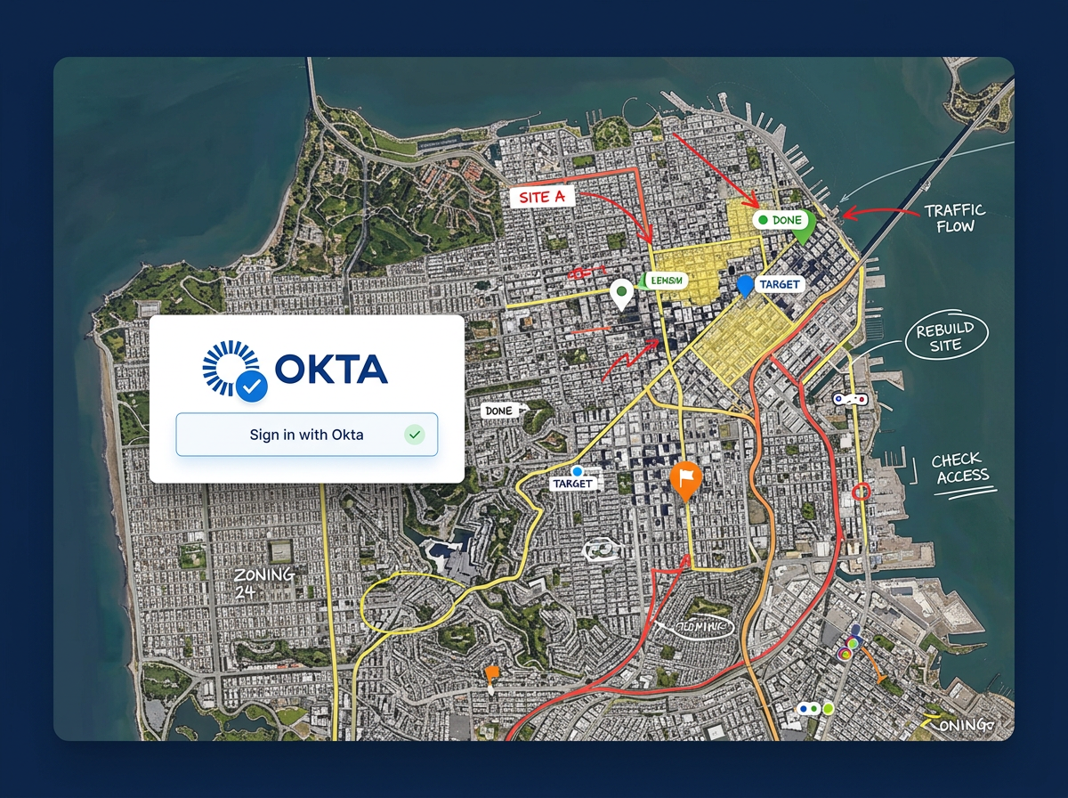 Single sign-on Okta per ScribbleMaps